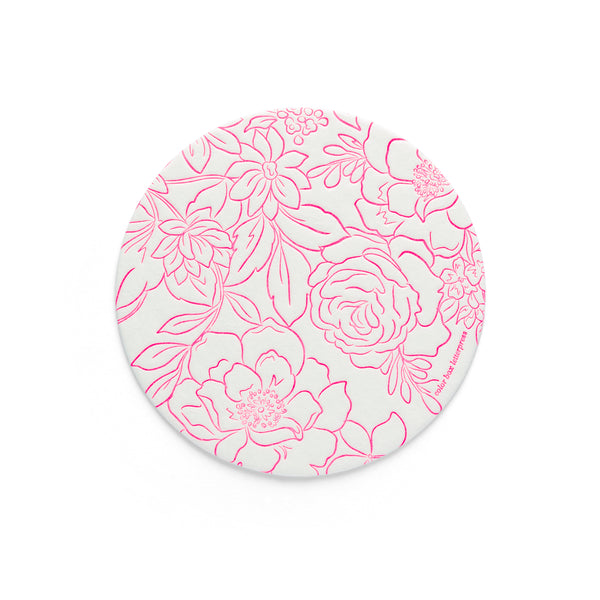 Extra Thirsty Coasters | Pink Floral