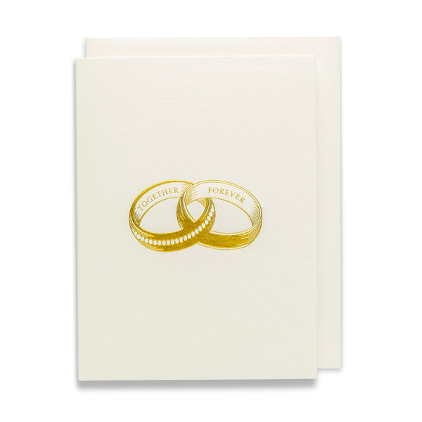 Together Forever | Wedding | Engraved Greeting Card
