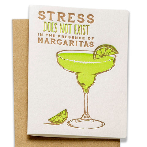 Margarita | Multi-Use | Letterpress Greeting Card