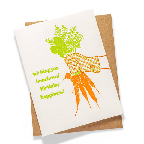 Gardening Birthday | Birthday | Letterpress Greeting Card