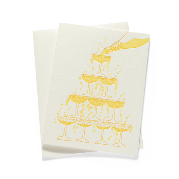 Champs Tower | Multi-Use | Letterpress Greeting Card