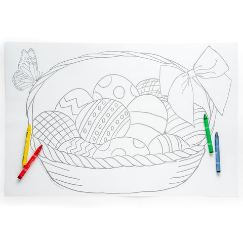 Coloring Place Mats | Easter