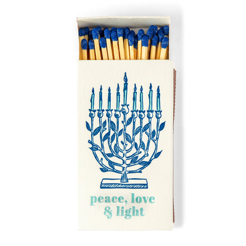 PRE-ORDER Menorah | Fun & Fancy Letterpress Safety Matches