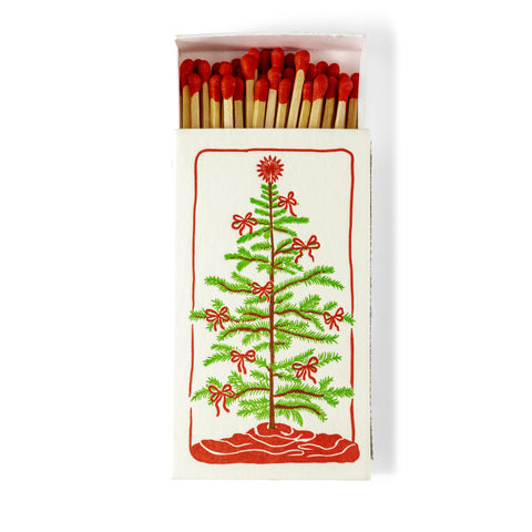 PRE-ORDER Christmas Tree | Fun & Fancy Letterpress Safety Matches