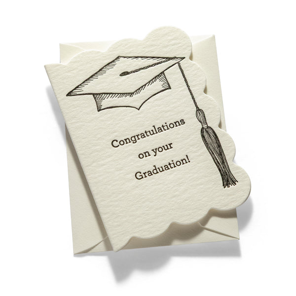 Mini Letterpress Enclosure Card
