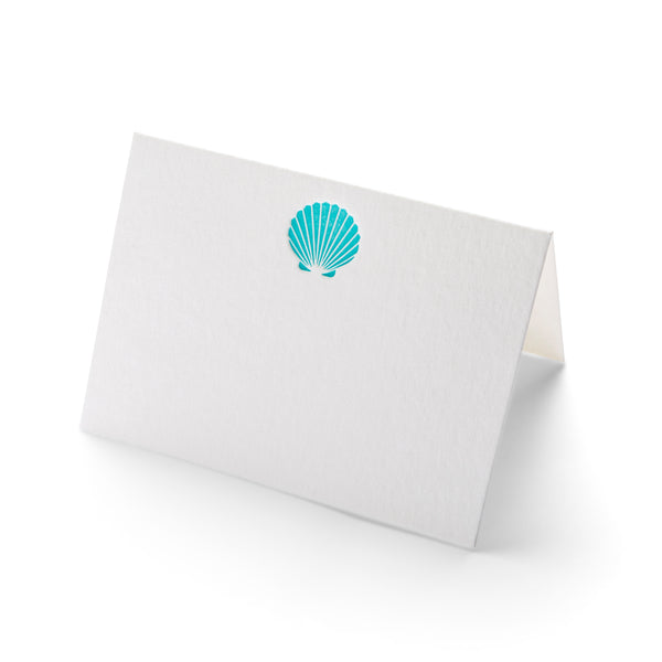 Folded Place Cards | Seashell