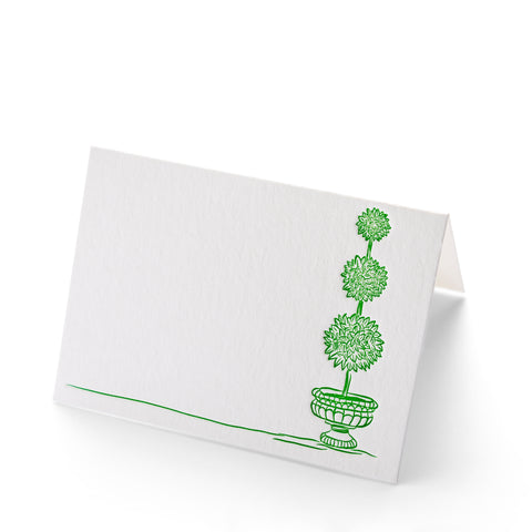 Folded Place Cards | Topiary