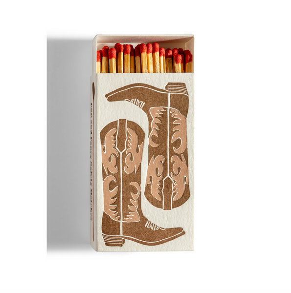 Brown Boots | Fun & Fancy Letterpress Safety Matches
