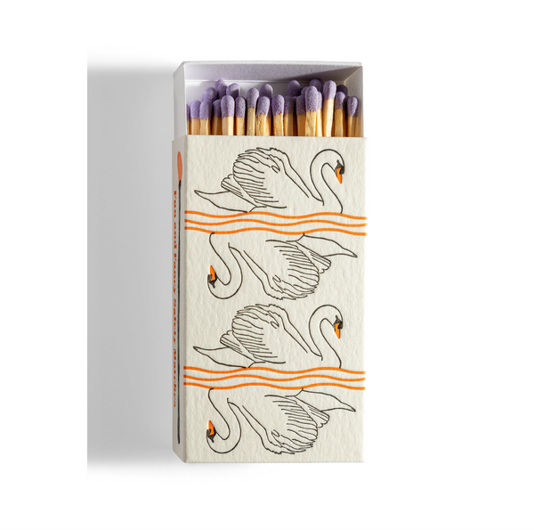 Swans | Fun & Fancy Letterpress Safety Matches