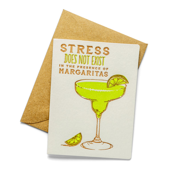 Margarita | Multi-Use | Letterpress Greeting Card