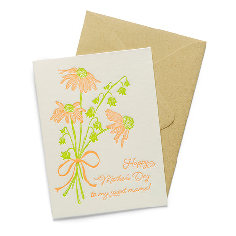 Sweet Mama | Mother's Day | Letterpress Greeting Card