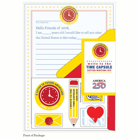 Write A Letter To the Time Capsule | Letter Writing Kit