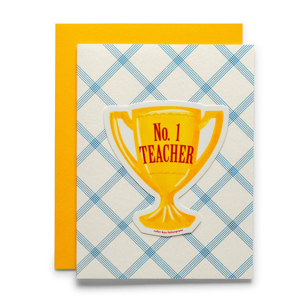 Teacher | Sticker Greeting Card