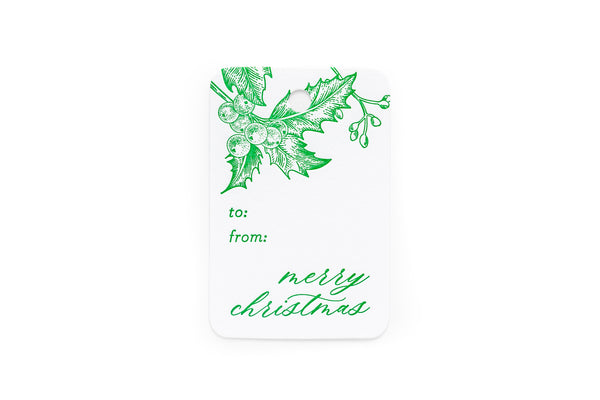 Gift Tags | Holly