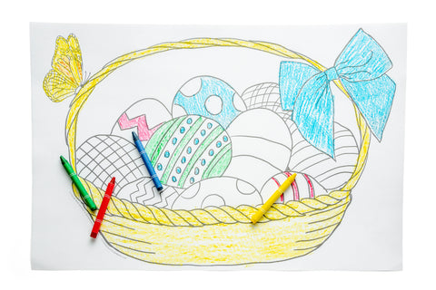 Coloring Place Mats | Easter