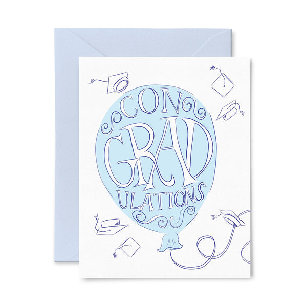 ConGRADulations | Graduation | Letterpress Greeting Card