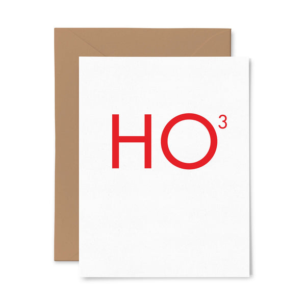 HO3 | Holiday | Letterpress Greeting Card