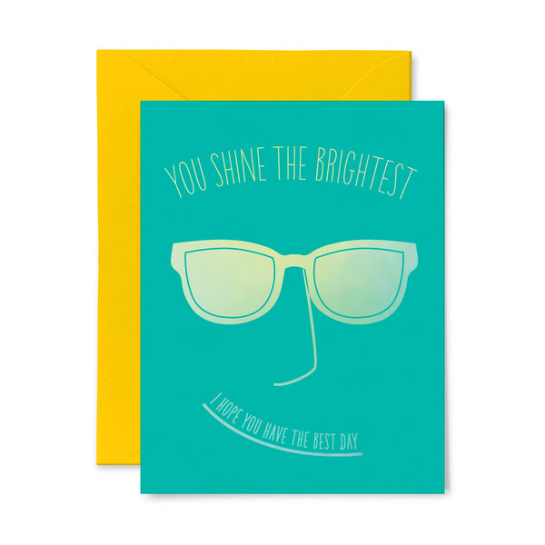 Shine Bright | Multi-Use | Letterpress Greeting Card