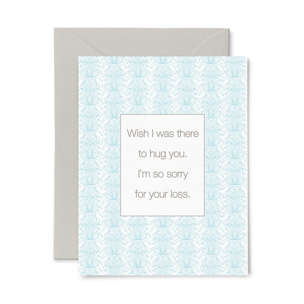Hug | Sympathy | Letterpress Greeting Card