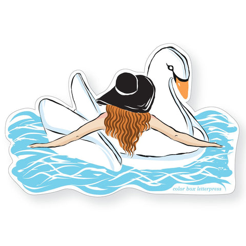 Sticker | Swan Girl